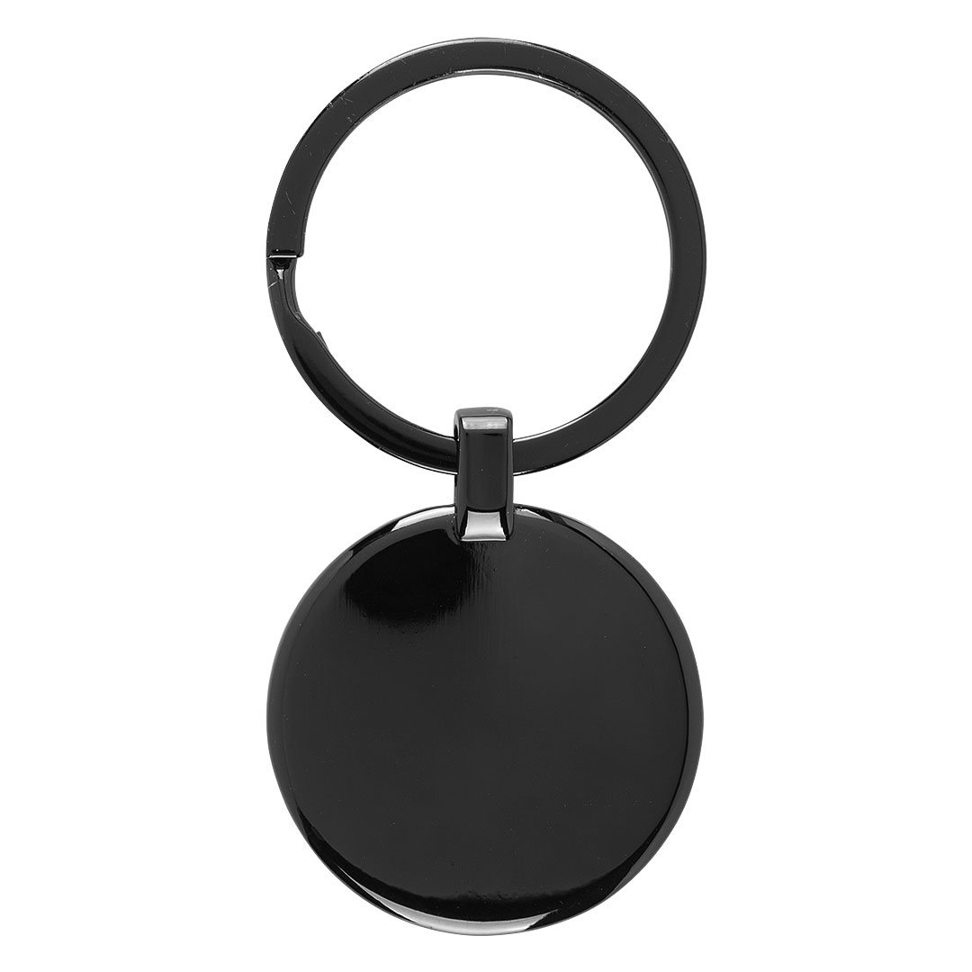 Метален приврзок INOX, темно метална 1