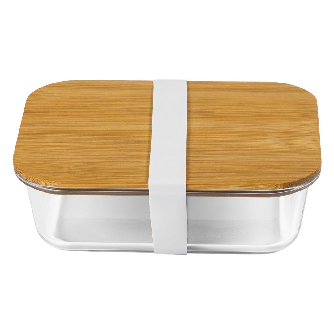 Стаклен сад за храна SNACK, 900ml, транспарентна 1